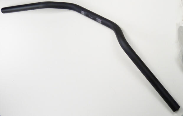 Lenker Motorrad universell alu schwarz matt
