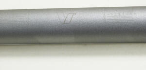 Enduro Motocross Lenker Oversize 28.6mm matt silber Aluminium