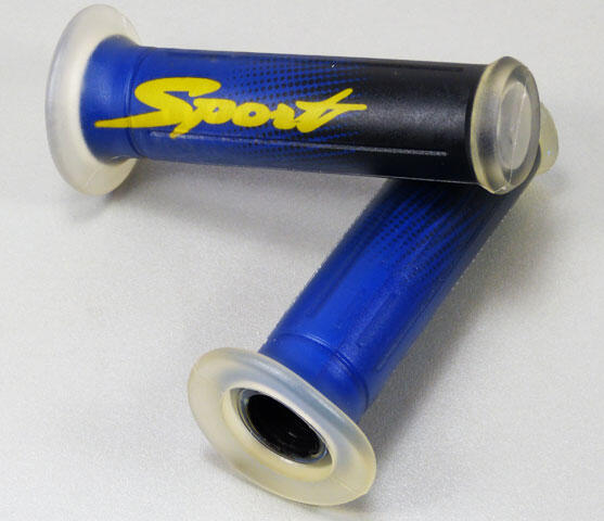 Zwei Komponenten Griffgummi Motorrad Blau Enduro Motocross