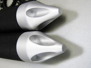 Griffe Griffgummi Motorrad Aluminium CNC