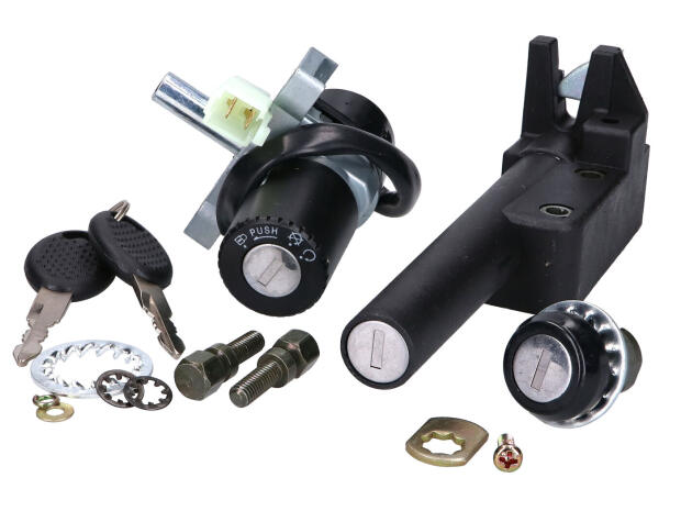 Zündschloss Lenkradschloss Sitzbank für Aprilia SR 50 LC / Ditech 00-12, SR Euro2 (Carb.) 50 (00-03)