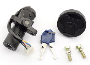 Zündschloss Tankdeckel Lenkradschloss Kit für KTM 640 LC4 Supermoto Prestige