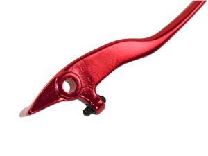 Universal Bremshebel Rechts Rot Aluminium Motorrad