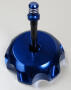 Tuning Fuel tank cap . Yamaha YZ 03 / Kawasaki. Blue No. (737AZ)