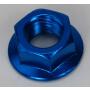 Mutter Roller M12 x 1,5mm Aluminium blau eloxiert