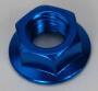Mutter Roller M12 x 1,5mm Aluminium blau eloxiert