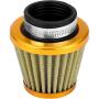 Luftfilter Universal Tuning 28-35mm gerader Einlass, Gold