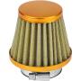 Luftfilter Universal Tuning 28-35mm gerader Einlass, Gold