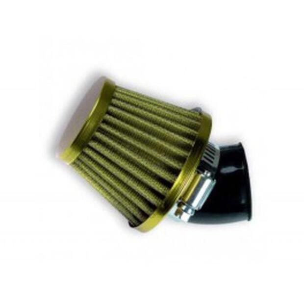 Luftfilter Universal Tuning 28-35mm Einlass, Gold