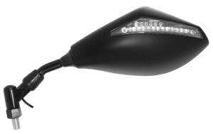 Mirror left with LED turn signal