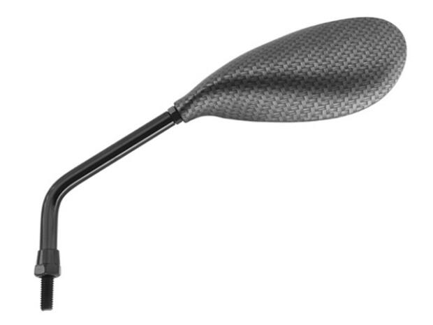 Spiegel Mini Carbon links M8 für Motorrad Quad Roller