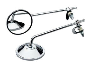 Mirror universal with clamp