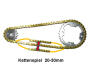 Chain kit Aprillia 125 AF1 Extrema / RS 125 Extrema / RS 125 Replica 80 kmh reinforced