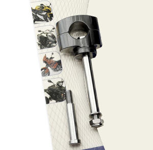 Handlebar Adapter 28,6mm handlebar clamp Motorcycle Quad ATV Enduro Motocross Supermoto Street Fighter