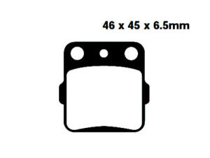 Sinter Bremsbeläge vorne Yamaha YFM 350 R