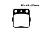 Sinter Bremsbeläge vorne Yamaha YFM 350 R