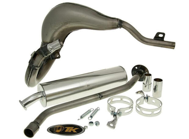 Auspuff Generic Trigger KSR X-Enduro Keeway X Ray AM6 mit Straßenzulassung