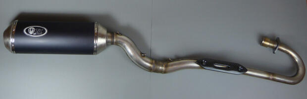 Auspuff Herkules Hurricane 300 Sport + Krümmer