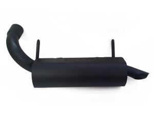 Flüsterauspuff Auspuff leise für Yamaha Grizzly YFM 700 ab 2014