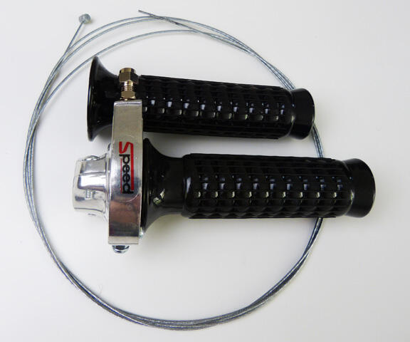 Gasdrehgriff universell für Umrüstung Quad ATV Gasgriff Set mit Gaszug