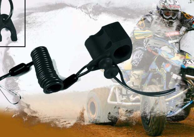 Kill Switch Racing Notausschalter Quad ATV UTV schwarz Schliesser