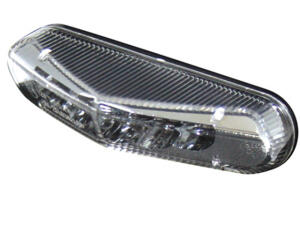 LED Rücklicht E-geprüft - klar Quad ATV