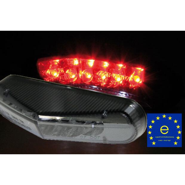 LED Rücklicht E-geprüft - getönt Motorrad / Enduro