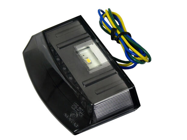 LED Rücklicht Boston getönt Quad / ATV E-geprüft mit Nummernschildbeleuchtung