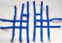 Netze Nerfbar Yamaha YFM 700 R blau 3 & 2