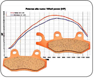 SMC Barossa 300 Bremsbeläge hinten Captain Titan...