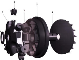 Halbriemenscheibe Kymco Maxxer KXR MXU Mongoose 250/300 Riemenscheibe