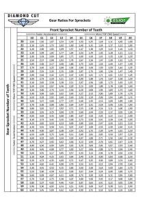 Kettensatz Shineray 250 STXE Powerkit Max 17/37