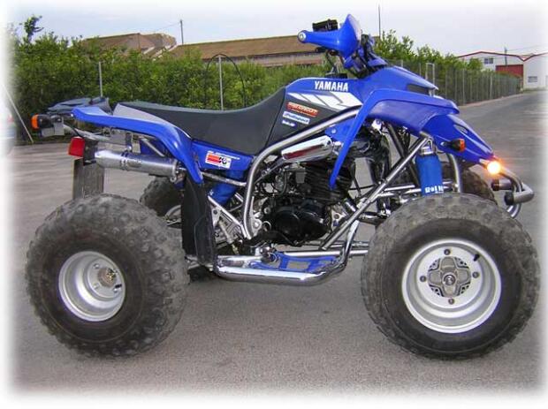 Exhaust tuning for Yamaha Blaster YFS 200 with ABE