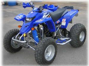 Exhaust tuning for Yamaha Blaster YFS 200 with ABE