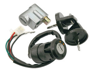 Ignition lock + Key set Kreidler Mustang Rex Sachs 170/200/250