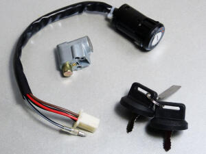 Ignition lock + Key set Kreidler Mustang Rex Sachs 170/200/250