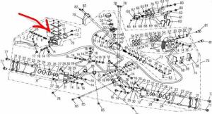 Bremshebel rechts CFMoto mit Bremszylinder OEM...