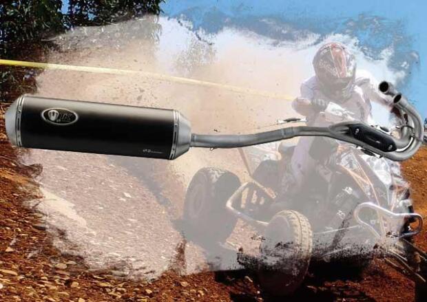 Exhaust with front pipe SMC Captain / Titan 300 with e-mark