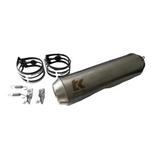 Auspuff Quad ATV Edelstahl universell Auspuffanlage mit ABE