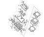 Gasket cylinder head Dinli DL901 DL902 DL904 DMX 450 Masai A 450