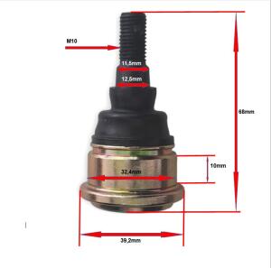 Kugelgelenk A-Arm für Yamaha YFM 700 R / YFM 660 R / YFZ 450 R, Suzuki LTZ 250