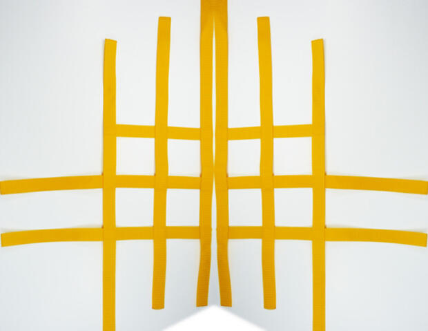 Nerfbar Netz Yamaha YFZ 450 Quad ATV gelb 3&2 Enden