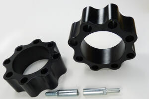 Spurverbreiterungen schwarz Quad ATV alle mit 110 mm -...