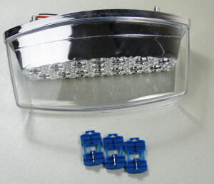 LED taillight Monster clear lens universal