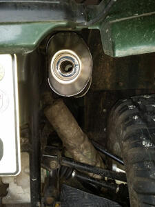 Auspuff Yamaha Grizzly YFM 660