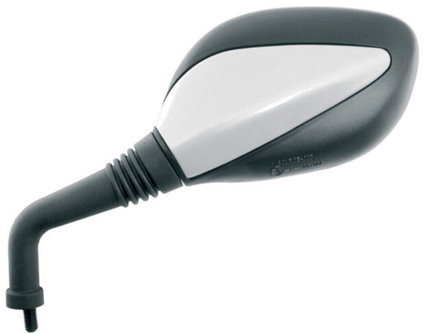 Left mirror Yamaha M 8 threaded black gray