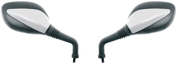 Spiegel Paar Yamaha M 8 Gewinde schwarz grau