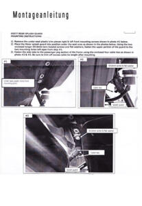 Kotflügel Spritzschutz BMW F 700 GS