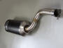 Exhaust Honda XR 600 R slip on with e-mark black edition
