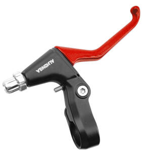 Mofa Moped Bremshebel Paar Rot Schwarz Aluminium